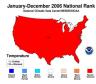 NOAA's 2006 report on weather and temperature