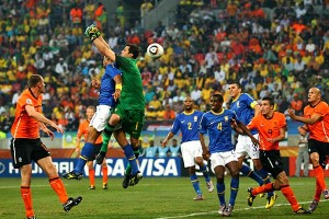 Own goal, Brazil vs. Netherlands